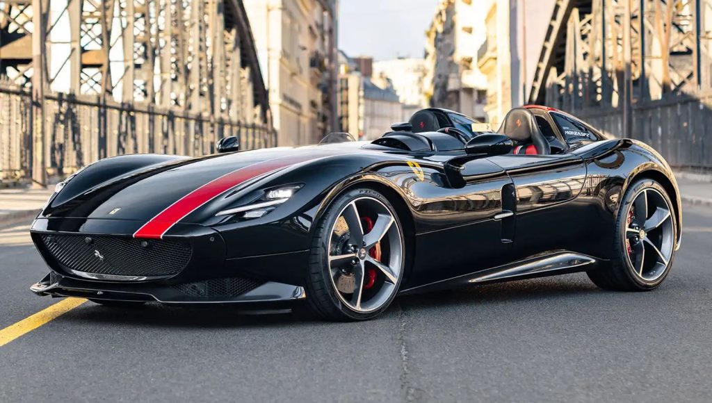 Ferrari Monza Open-top speedster - Cristiano Ronaldo car collection